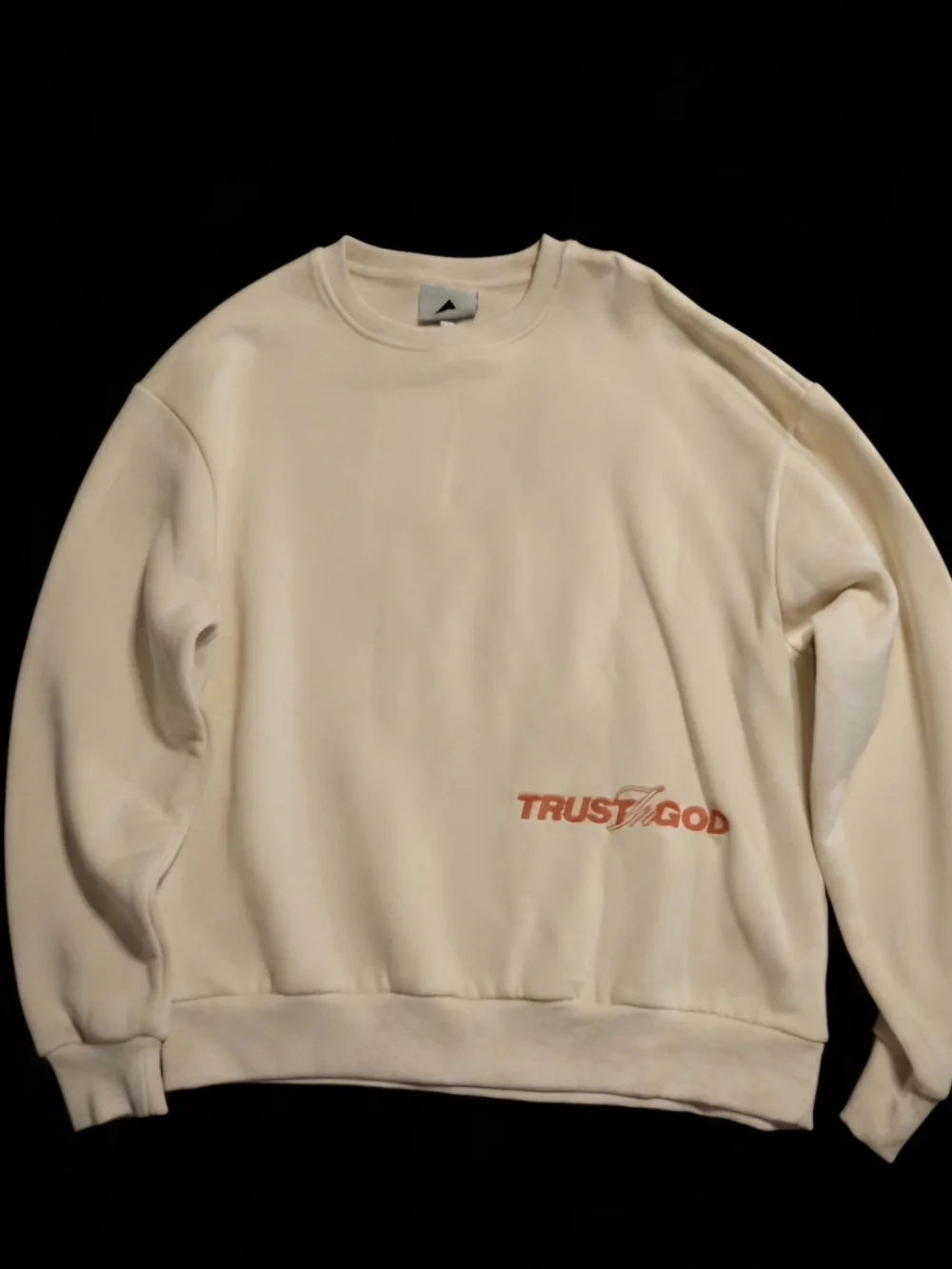 Mens Trust In God Longsleeve Sweater Box Style